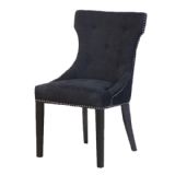 Lewis Studded Black Dining Chair